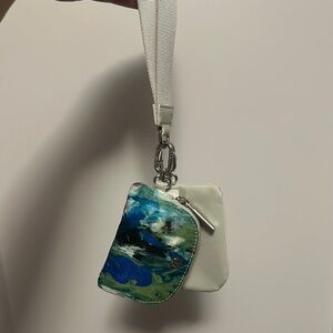 Lululemon Athletica Blue Green Clutch Wristlet